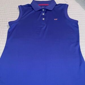 Like new Ladies Vineyard Vines Sleeveless Golf Polo
